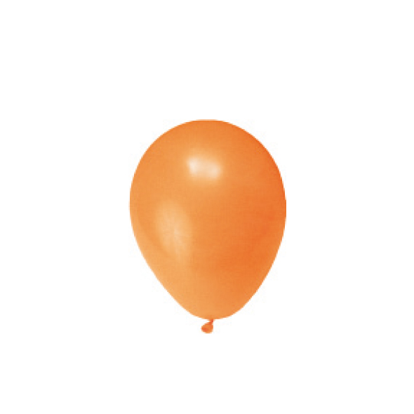 Nafukovacie balóniky oranžové "M" [100 ks]