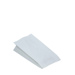 Pap. vrecká nepremastiteľné biele 10,5+5,5 x 24 cm [100 ks]