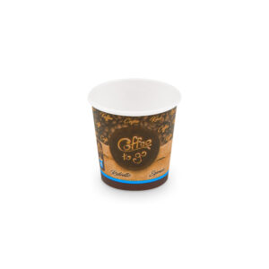 Papierový pohár "Coffee to go" 110 ml, XS (ø 62 mm) [50 ks]