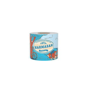 Toaletný papier natural "Harmasan" 400 útržkov, 50 m [1 ks]