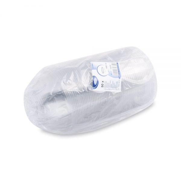 Šalátová miska PREMIUM priehľadná 1000 ml (PET) [50 ks] - Image 2