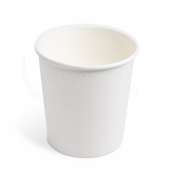 Papierová miska okrúhla Biela 750 ml, L (Ø 115 mm) [50 ks]