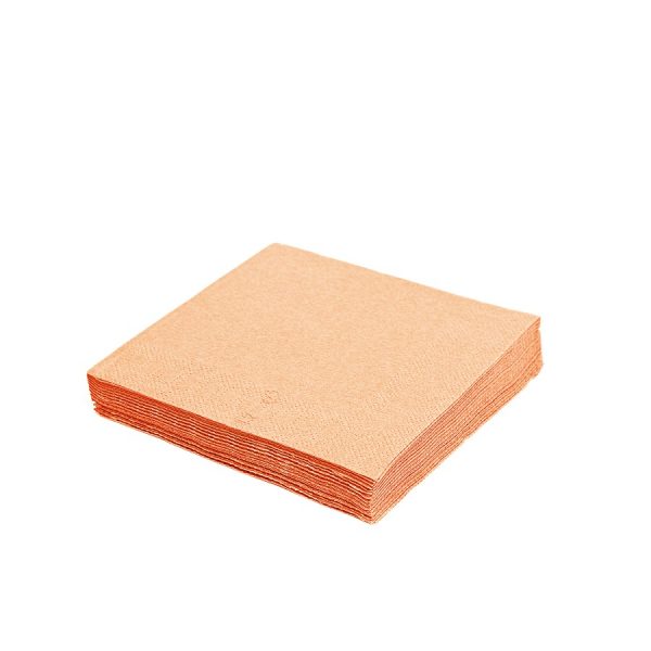 Obrúsok 2vrstvý apricot 24 x 24 cm [250 ks]